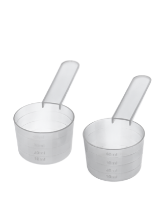 BUDXXL Messbecher 40ml 5er-Set